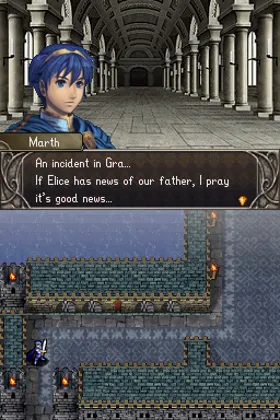 Fire Emblem - Shadow Dragon (Europe) (En,Fr,De,Es,It) screen shot game playing